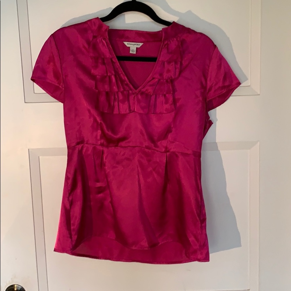 pink blouse